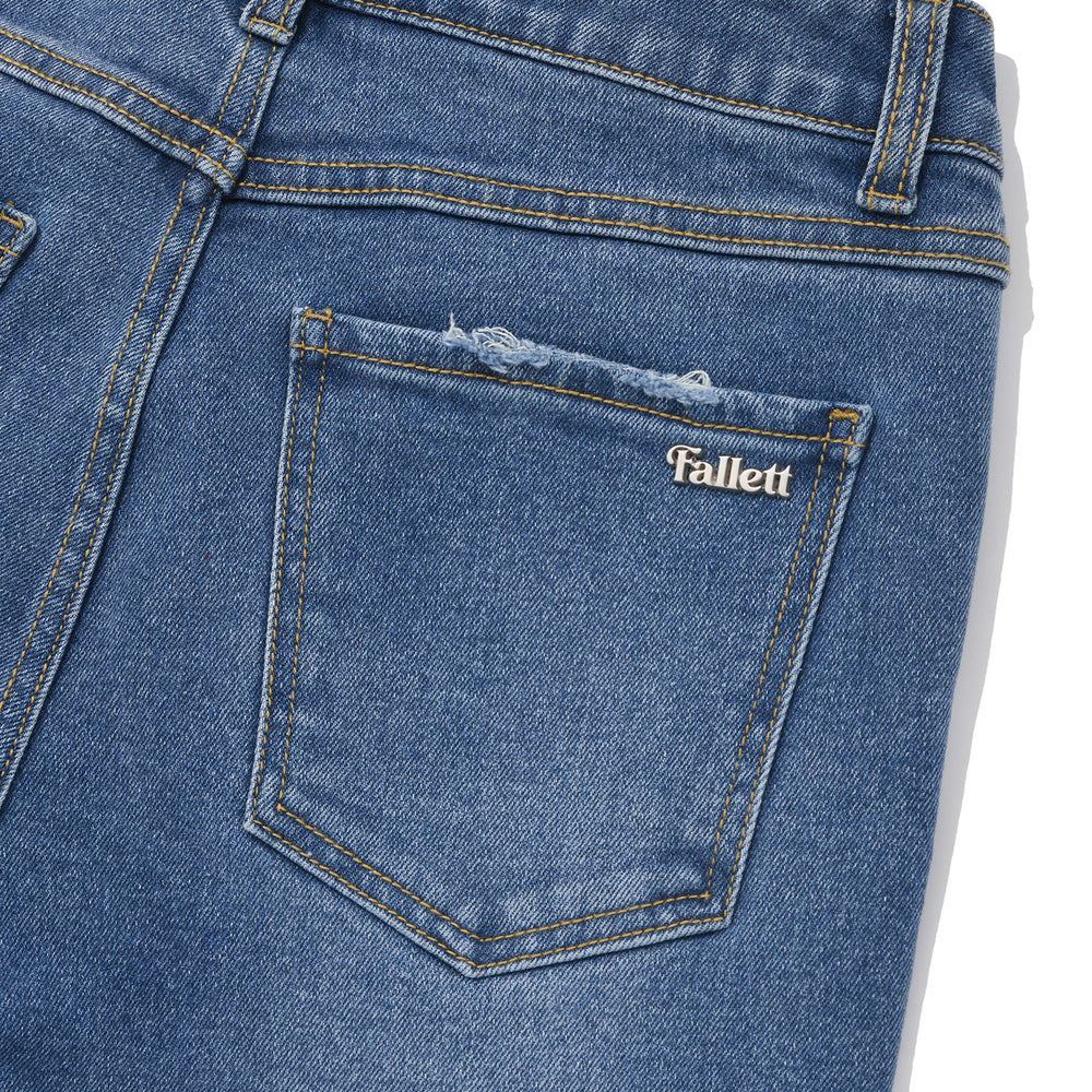 
                  
                    FALLETT Bootcut Denim Pants Light Blue
                  
                