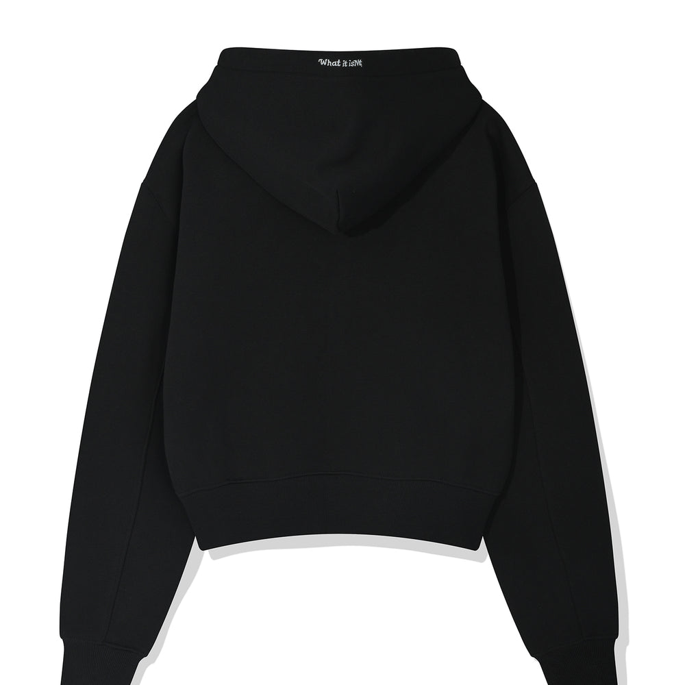 
                  
                    Flory Wappen Crop Hoodie Black
                  
                