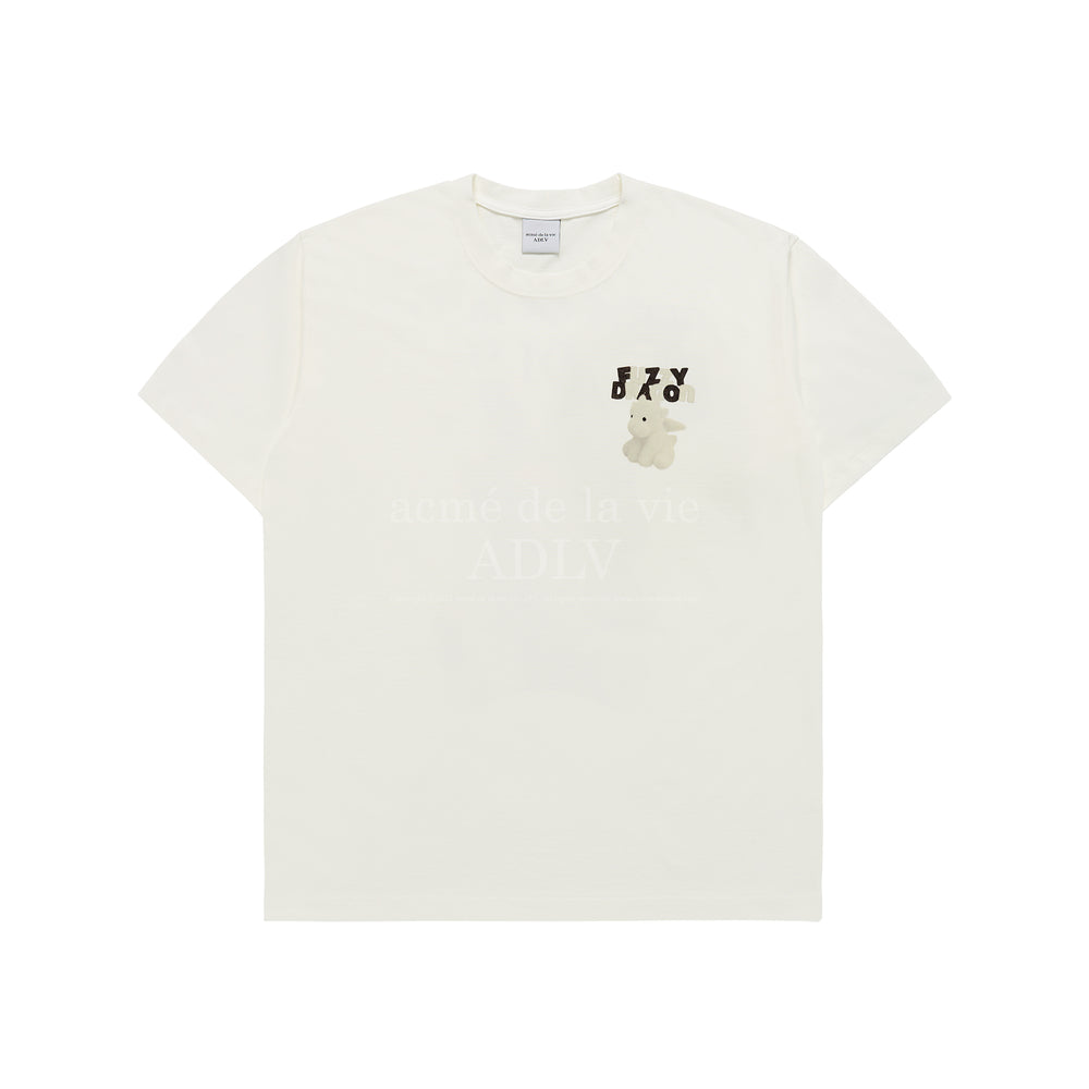 
                  
                    ADLV FUZZY FONT DRAGON SHORT SLEEVE T-SHIRT CREAM
                  
                