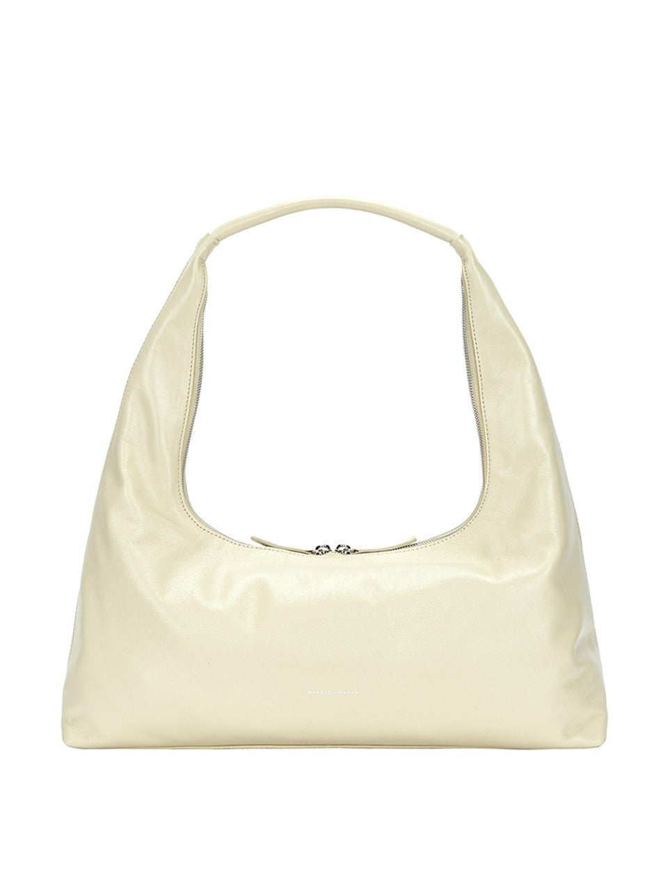 MARGESHERWOOD HOBO LARGE_blond wood glossy plain