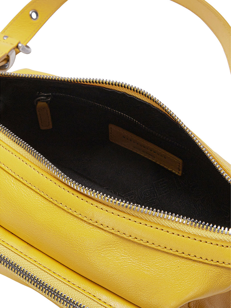 
                  
                    MARGESHERWOOD OUTPOCKET HOBO MINI_yellow glossy plain
                  
                