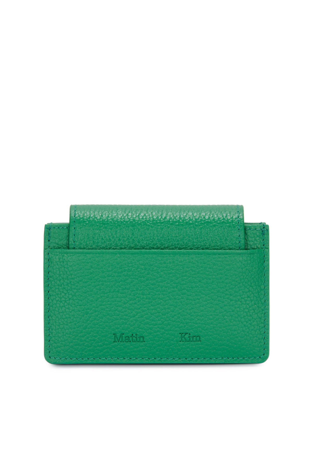 MATIN KIM ACCORDION WALLET IN GREEN