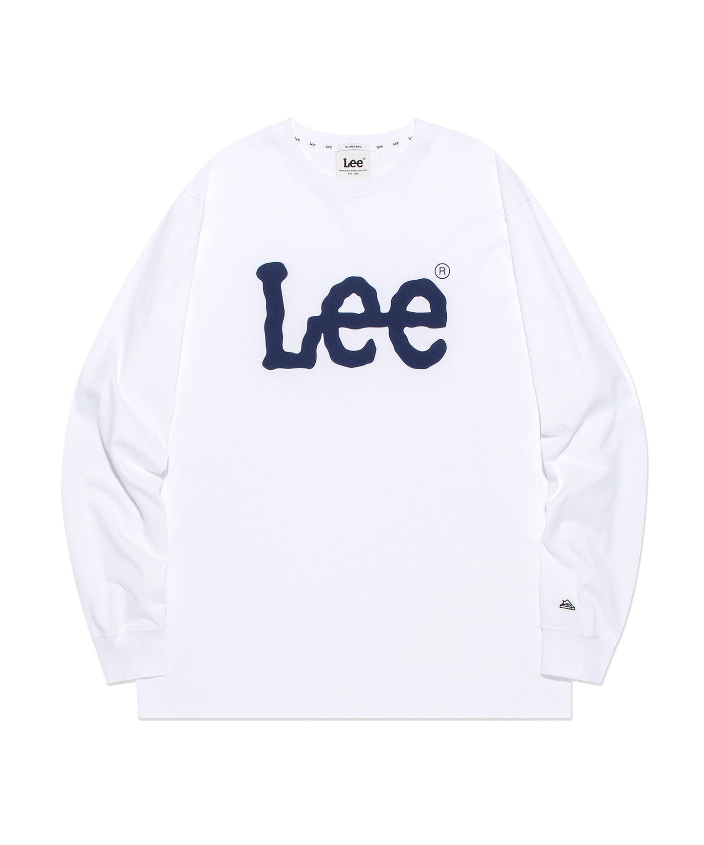 LEE Big Twitch Long Sleeve T-Shirt White