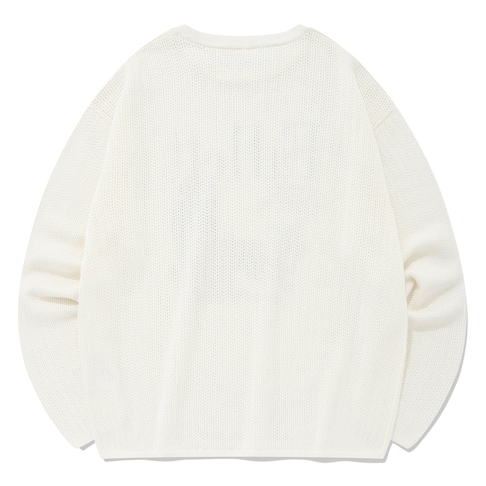 
                  
                    FALLETT Deuce Nero Long Sleeve Knit Ivory
                  
                