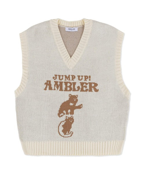 AMBLER Jump Up Super Star Knitted Vest