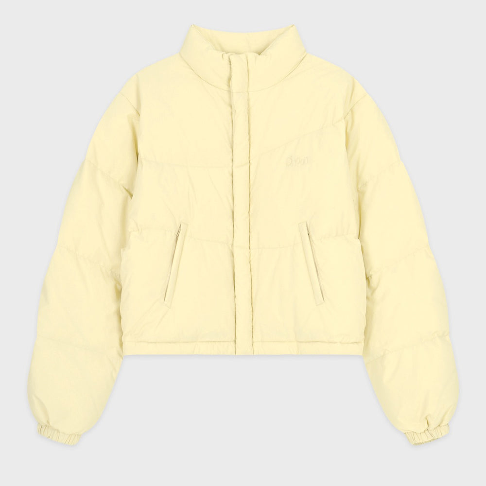 Sinoon Puffer Jacket (Pale Yellow)