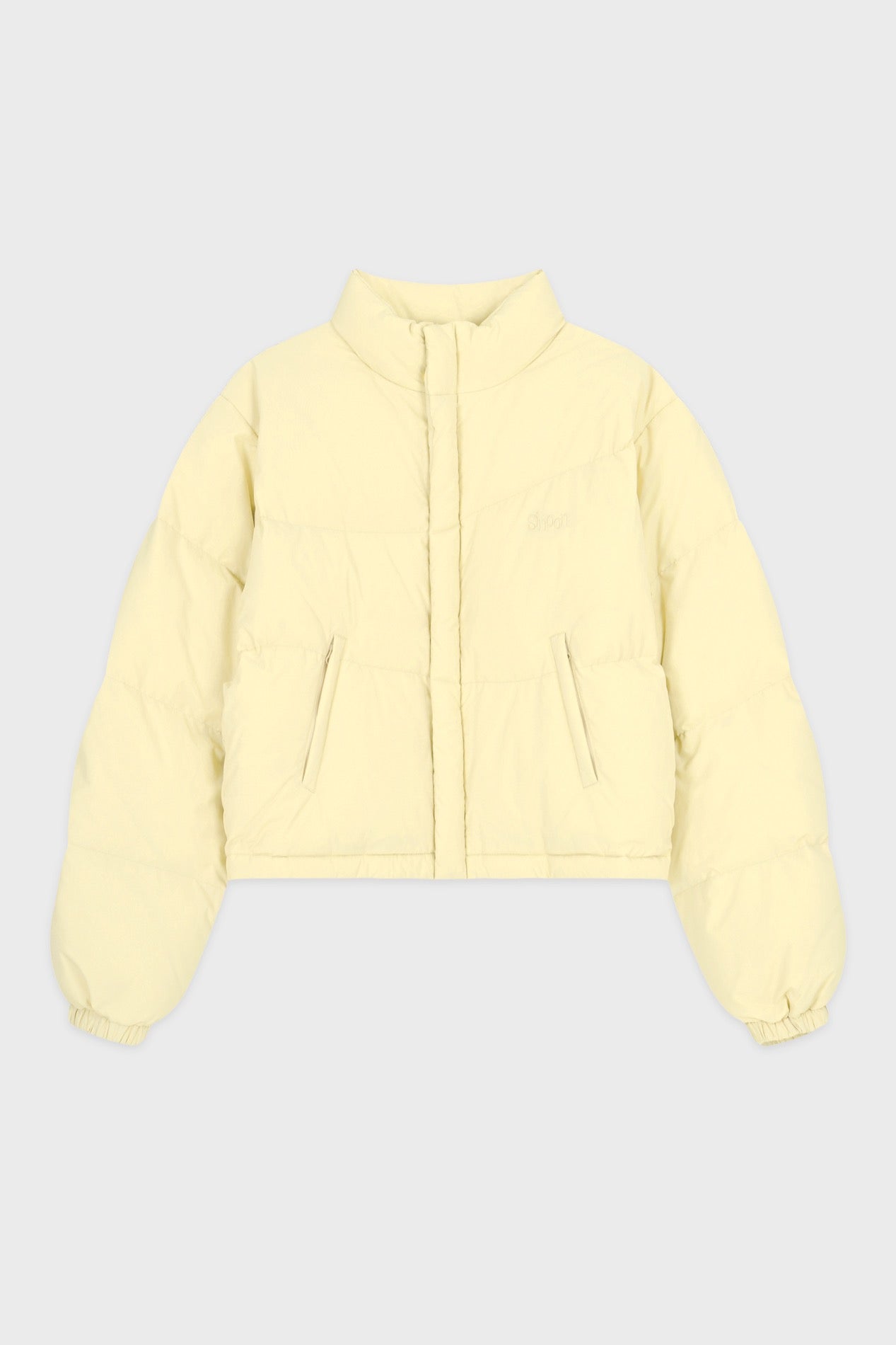 Sinoon Puffer Jacket (Pale Yellow)