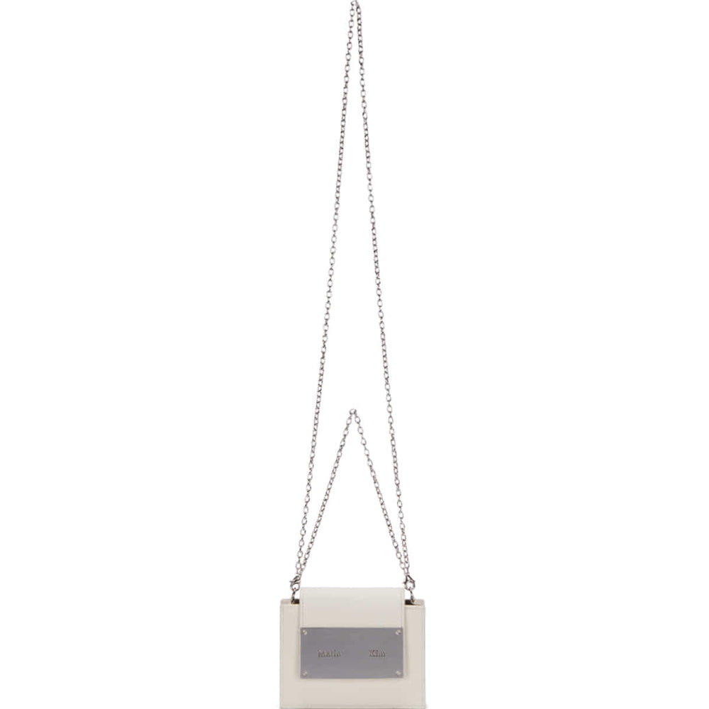 MATIN KIM ACCORDION MINI BAG IN IVORY