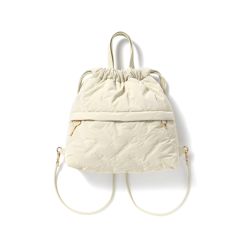 CARLYN TWEE BACKPACK IVORY